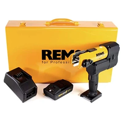 Imagen de REMS AkkuPress Acc 576010 R220 Prensa radial (22 V, incluye 1 batería de 2,5 Ah y cargador)