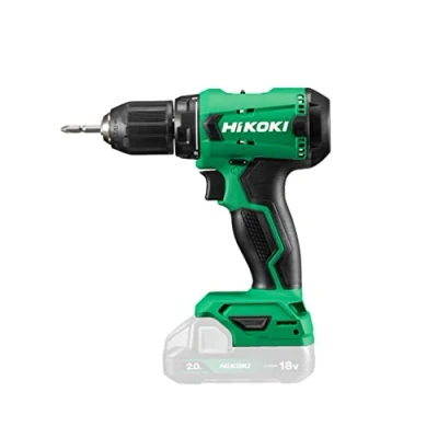 Imagen de HIKOKI DS18DAW4Z Taladro de batería DS18DA (en caja) (sin cargador, y maletín transporte) 18 V, color verde negro