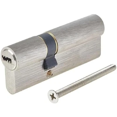 Imagen de Yale 110723030042202 Cilindro de seguridad S1000 Niquelado 30 x mm Llave Leva Larga