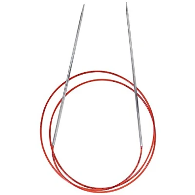 Imagen de Addi Turbo Agujas de Tejer Circulares, para Encaje, Metal, White Bronze, 100 cm, 2.5 mm