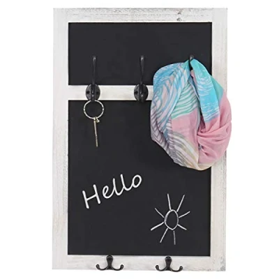 Imagen de Mendler perchero de pared HWC C51, Pizarra Pizarra, 5 ganchos 55 x 34 cm