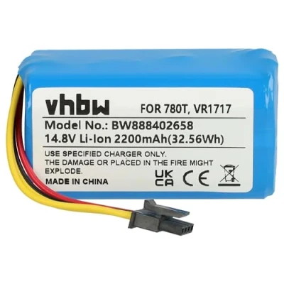 Imagen de vhbw Batería Compatible con Proscenic Summer P3 Robot Limpieza (2200 mAh, 14,8 V, Li Ion)