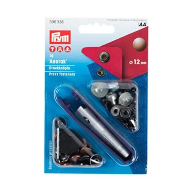 Imagen de Prym Non Sew Press Fasteners, Metal, Altkupfer, 12 mm