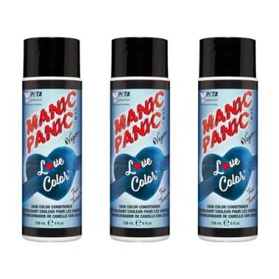 Imagen de Manic Panic Love Color Verde Teal Temptress, Sin crueldad, Vegano y vibrante 3 x 236ml