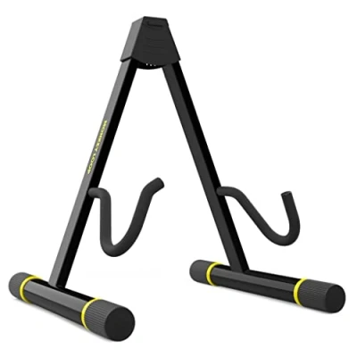 Imagen de Monkey Loop Prime 01 Soporte para Guitarras y Bajos Eléctricos de Suelo Guitarra Estructura Robusta Estable Plegable Accesorio Fácil Transporte