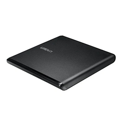 Imagen de Lite On ES1 Ultra Slim Portable USB 2.0 DVD Writer Negro