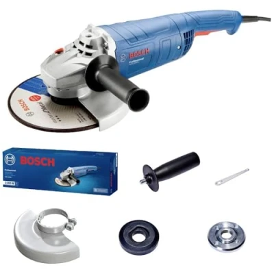 Imagen de Bosch Professional GWS 2200 J Amoladora angular (Ø 230 mm, W, 6500 rpm, Soft start)