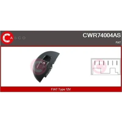 Imagen de CASCO CWR74004AS Interruptor, elevalunas Lado de pasajero
