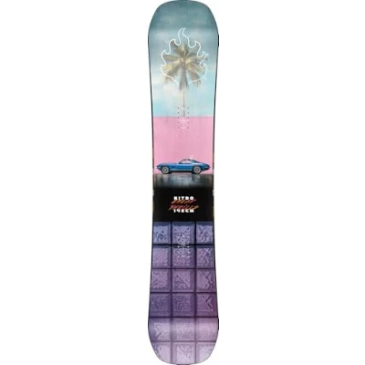 Imagen de Nitro Tabla de Snowboard para Hombre Cheap TRILLS BRD &amp; Wide &#039;25, Freestyleboard, Twin, Flat out Rocker, Urban