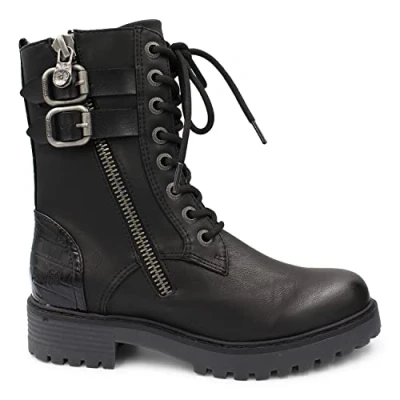 Imagen de Blowfish Malibu Rissi, Botas de Combate Mujer, Black, 35.5 EU