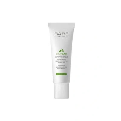 Imagen de LABORATORIOS BABÉ Stop AKN Crema Hidratante Matificante 50 ml Piel Grasa Regulación de Sebo Microbiome Care Tratamiento Facial Acné