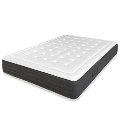 Imagen de amuéblate online Colchón viscoelástico 140x190 cm, Flow Comfort+ Multicapa, Altura 24 Firmeza Media/Alta, Tratamiento antiácaros, antibacterias e hipoalergénico. Fabricado en España