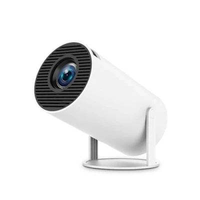 Imagen de Mini proyector WiFi 6 BT5.0 con Sistema operativo Android 11.0, corrección Trapezoidal automática, 180 Grados, Pantalla de 130 Pulgadas para teléfono/PC/Lap/PS5/Stick, Cine en