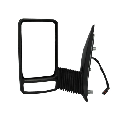 Imagen de espejo retrovisor Alkar 9237977 izquierda eléctrico calefactable, con gran angular, brazo tamaño intermedio, convexo para vehíc. vol