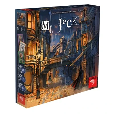 Imagen de Hurrican, Mr. Jack, Juego básico, Familiar, de deducción, 2 Jugadores, a Partir 9 años, más 30 Minutos, alemán, Multicolor, Multicolor