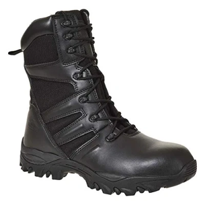 Imagen de Portwest Bota Steelite Taskforce S3 Hro, Tamaño 46, Color Negro, FW65BKR46