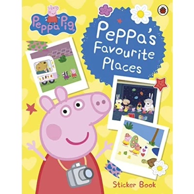Imagen de Peppa Pig: Peppa’s Favourite Places: Sticker Scenes Book