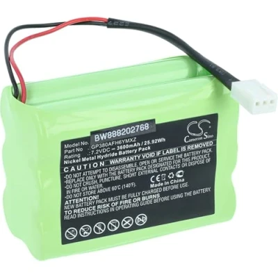 Imagen de vhbw Batería Recargable Compatible con Megalite P 335 medidor (3600 mAh, 7,2 V, NiMH)