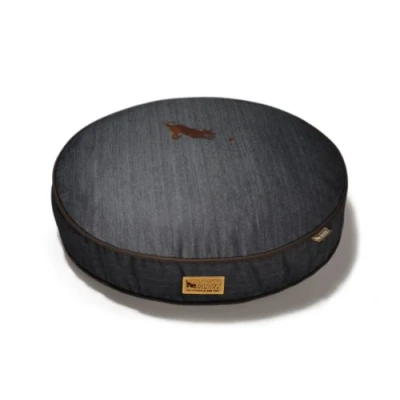 Imagen de P.L.A.Y. PET LIFESTYLE AND YOU) Cama Redonda Denim Marrón L