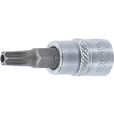 Imagen de BGS 2361 Punta de vaso entrada 6,3 mm (1/4&quot;) perfil en T (para Torx) con perforación T27