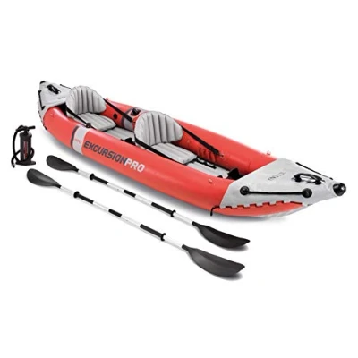Imagen de INTEX Kayak Hinchable Excursion Pro Remo + hinchador