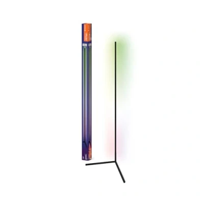 Imagen de LEDVANCE SMART+ WIFI LED Eck Stehleuchte, 140cm, schwarz, 14W, 1170lm, regulierbares Weiß &amp; Farblicht, dimmbar, DIY Musikrhythmusfunktion, lange Lebensdauer, App steuerbar, 2700 6500K