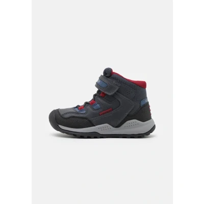 Imagen de Geox Teram BOY ABX Botines para niños, Talla: 36, Navy/dark red Zapatos