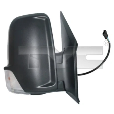 Imagen de espejo retrovisor Tyc 321 0111 derecha convexo, para ajuste elect. espejo, calefactable, brazo corto de MERCEDES BENZ: Sprinter 3.5 T Furgón