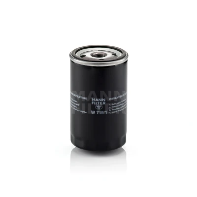 Imagen de MANN FILTER W 719/1 Filtro de aceite 3/4 16 UNF enroscable OPEL: Monza A, Senator AUSTIN: Metro Hatchback