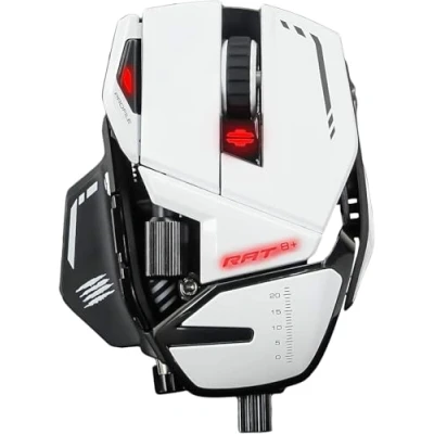 Imagen de Mad Catz R.A.T. 8 Ratón Gaming Blanco