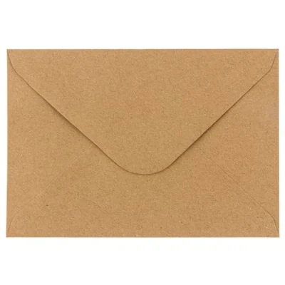Imagen de Ideen mit Herz Sobres de papel estraza, 100 unidades, 110 g/m² para tarjetas felicitación, invitación, cumpleaños DIN C6 11,4 x 16,2 cm