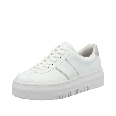 Imagen de Rieker M1910, Zapatillas Bajas Mujer, Blanco, 40 EU