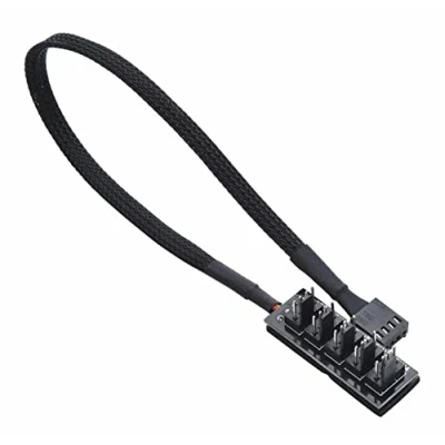 Imagen de Gelid Solutions Concentrador USB PWM 1 4 Conecte cabecera del Ventilador para Placa Base a hasta Ventiladores compatibles con Todos los de 3 y Pines