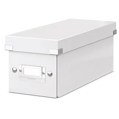 Imagen de Leitz Caja para Guardar CDs, Blanco, Gama Click &amp; Store, 60410001