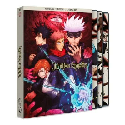 Imagen de Jujutsu Kaisen Temporada 1 Parte 2 (Episodios 13 A 24) [DVD]