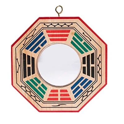 Imagen de lachineuse Bagua Traditional Feng Shui de protección Espejo Convexo 10,5 cm diámetro