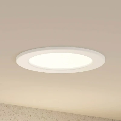 Imagen de LED foco empotrado &#039;Cadance&#039; (Moderno) en Blanco hecho de Aluminio e.o. para Cuarto baño (1 llama,) PRIOS foco, empotrado, lámpara techo, pared