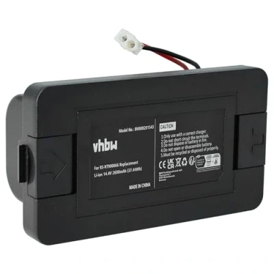 Imagen de vhbw Batería reemplaza Rowenta RS RT900866 para Robot Limpieza Negro (2600 mAh, 14,4 V, Li Ion)