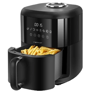 Imagen de Aigostar Freidora Aire sin Aceite de 8L Air Fryer 1700W, 12 Modos Cocinados, Panel Táctil, Temperadura Regulable 50 200ºC, Cocina Hasta 90 Min