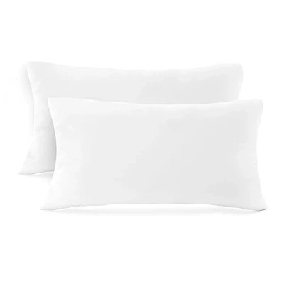 Imagen de AITSSE Almohada de Fibra Hueca Siliconada Alta Recuperación, Tratamiento Anti Ácaros, Suave, Mullidas y Lavables. Máximo Confort Durante el Descanso. (40 x 80 cm Pack 2)