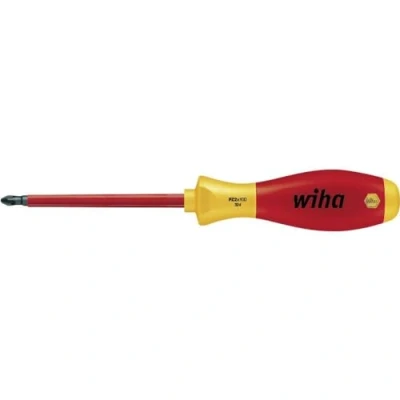 Imagen de WIHA 00878 Destornillador SoftFinish® electric slimFix 324 SoftFinish PZ1 x 80 mm Ref. 3241
