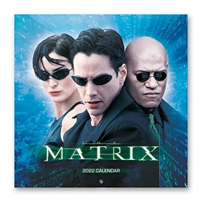 Imagen de Grupo Erik Calendario Matrix 2022 incluye póster pared 12 meses anual│ de mensual Producto con licencia oficial