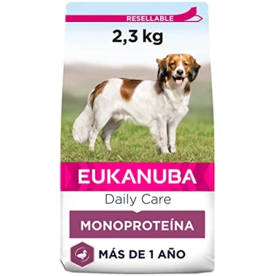 Imagen de EUKANUBA Daily Care Monoproteico alimento seco para Perros con Pato, 2.3kg