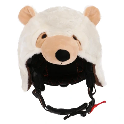 Imagen de Hoxyheads Funda para casco de esquí, diseño oso polar