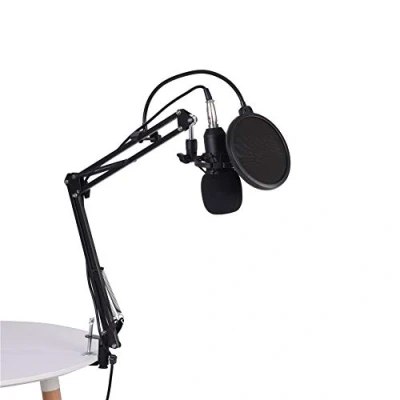 Imagen de micrófono USB, de cuello cisne ajustable, kit condensador BM 800, soporte con condensador, montaje choque