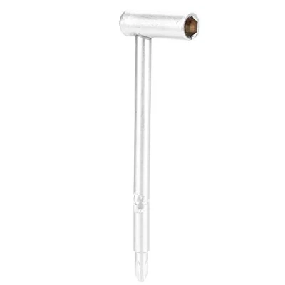 Imagen de Guitarra Truss Rod Wrench, 2 en 1 9 mm / 7 Box Llave de Reparación Herramienta Accesorio Parte para Guitarras(7mm 0.28in)
