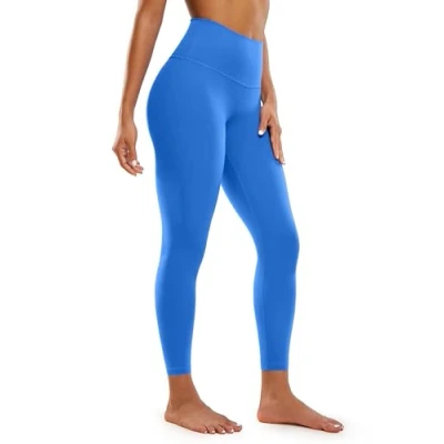 Imagen de CRZ Yoga Mujeres Butterluxe Leggings 64cm Cintura Alta Ultra Suave Estirar Ejercicio Polainas Azul Destello 40