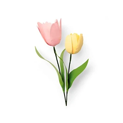 Imagen de Sizzix Set de Troqueles Thinlits 8 pzas 664390 Tulipán by Jennifer Ogborn, Plástico Papel, Multicolor, Talla única