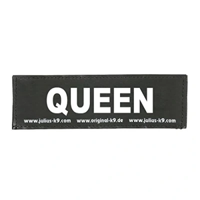Imagen de Julius K9 162LR G 33769 Parches Fosforescentes, Intercambiables para los Arneses de Perro
