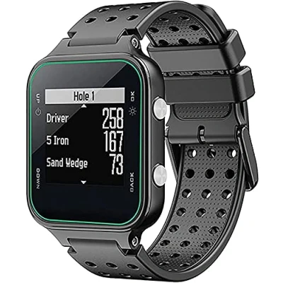 Imagen de Shieranlee Banda de Reloj Compatible con Garmin Approach S20 Correa/Approach S5 /Approach S6 /Forerunner 220 230 235 630 620 735 Silicone Watchbands